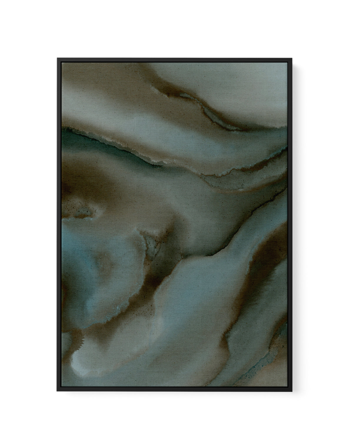 Wet Canvas 13 by Shatha Al Dafai | Framed Canvas Art Print