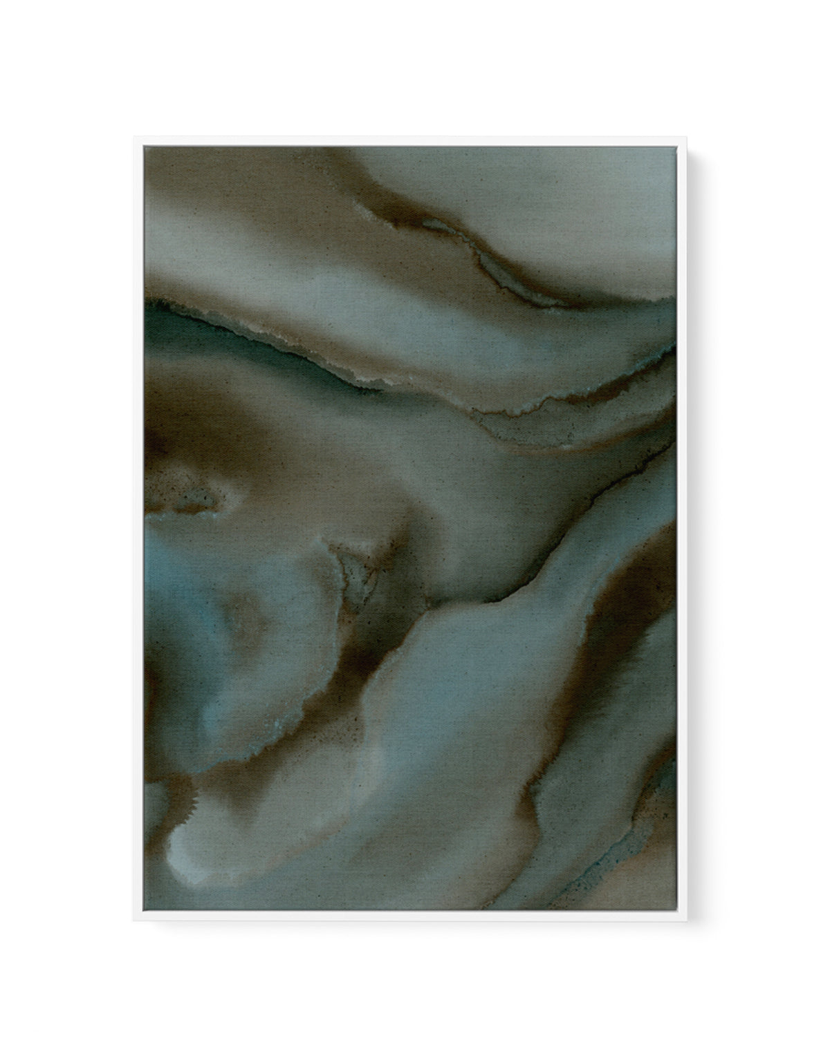 Wet Canvas 13 by Shatha Al Dafai | Framed Canvas Art Print