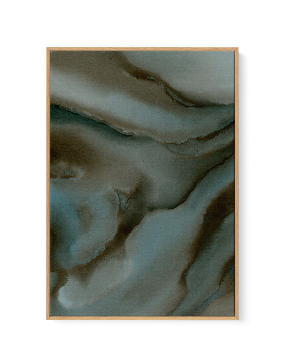 Wet Canvas 13 by Shatha Al Dafai | Framed Canvas Art Print