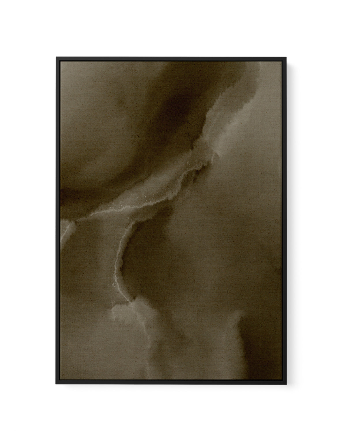 Wet Canvas 15 by Shatha Al Dafai | Framed Canvas Art Print