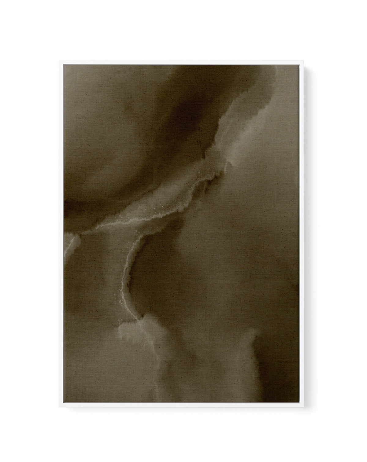 Wet Canvas 15 by Shatha Al Dafai | Framed Canvas Art Print