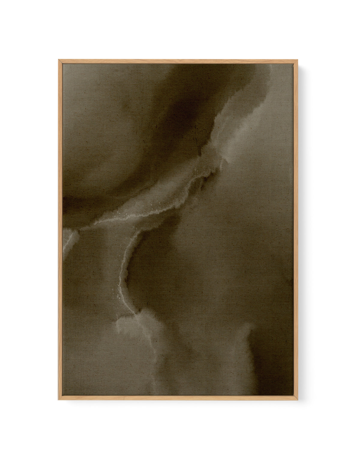 Wet Canvas 15 by Shatha Al Dafai | Framed Canvas Art Print