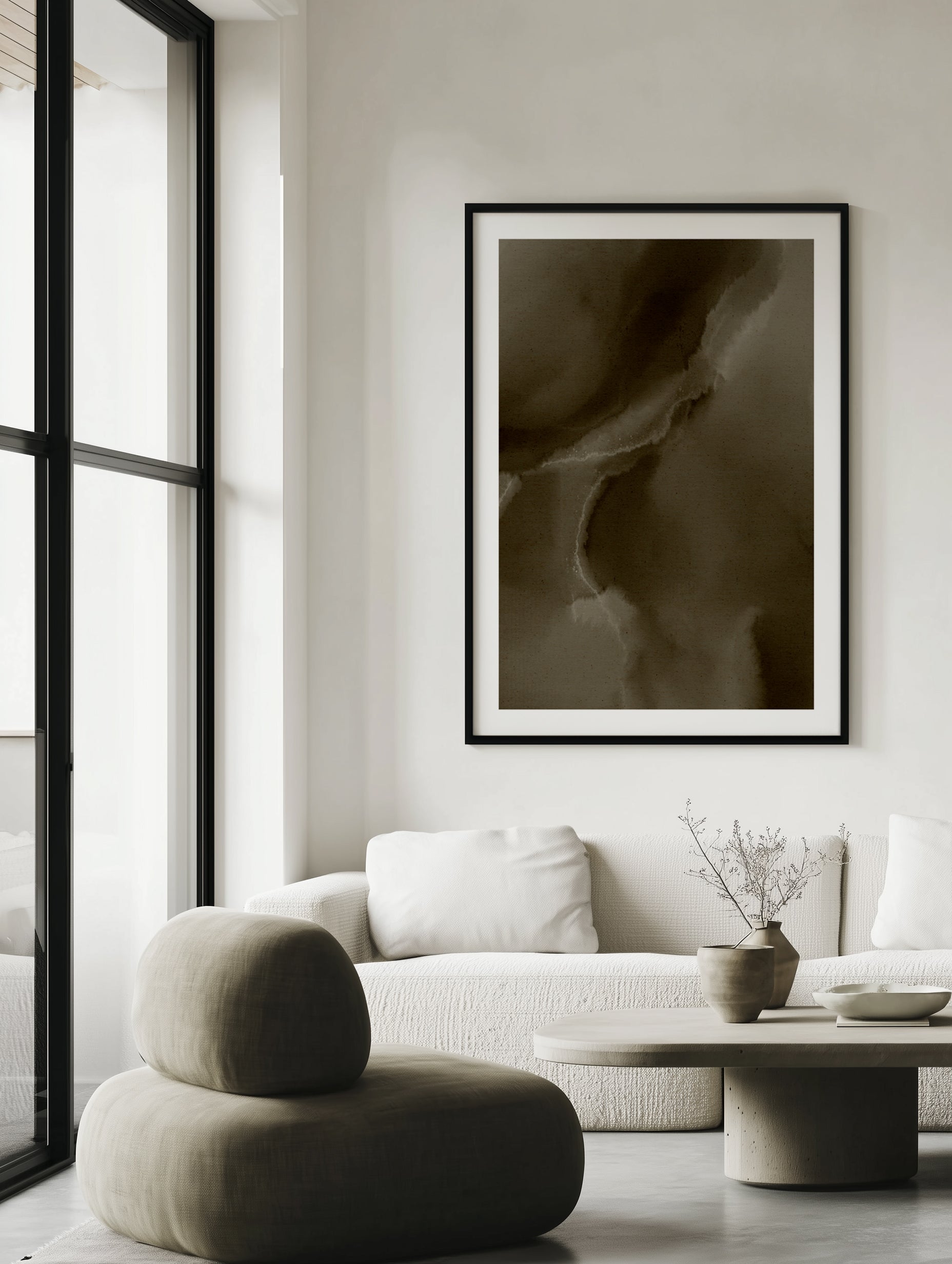 Wet Canvas 15 by Shatha Al Dafai | Art Print