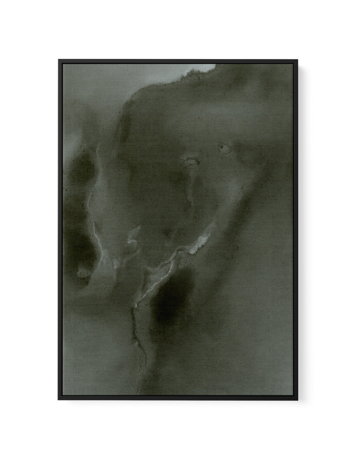 Wet Canvas 16 by Shatha Al Dafai | Framed Canvas Art Print