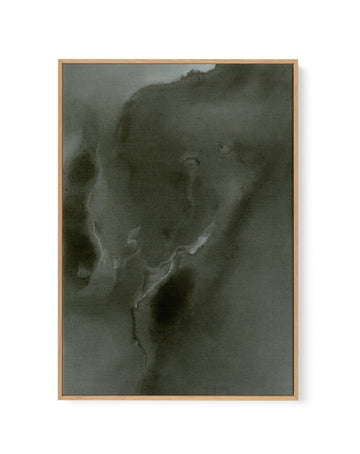 Wet Canvas 16 by Shatha Al Dafai | Framed Canvas Art Print