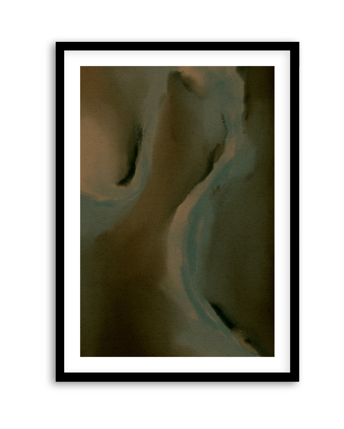Wet Canvas 17 by Shatha Al Dafai | Art Print