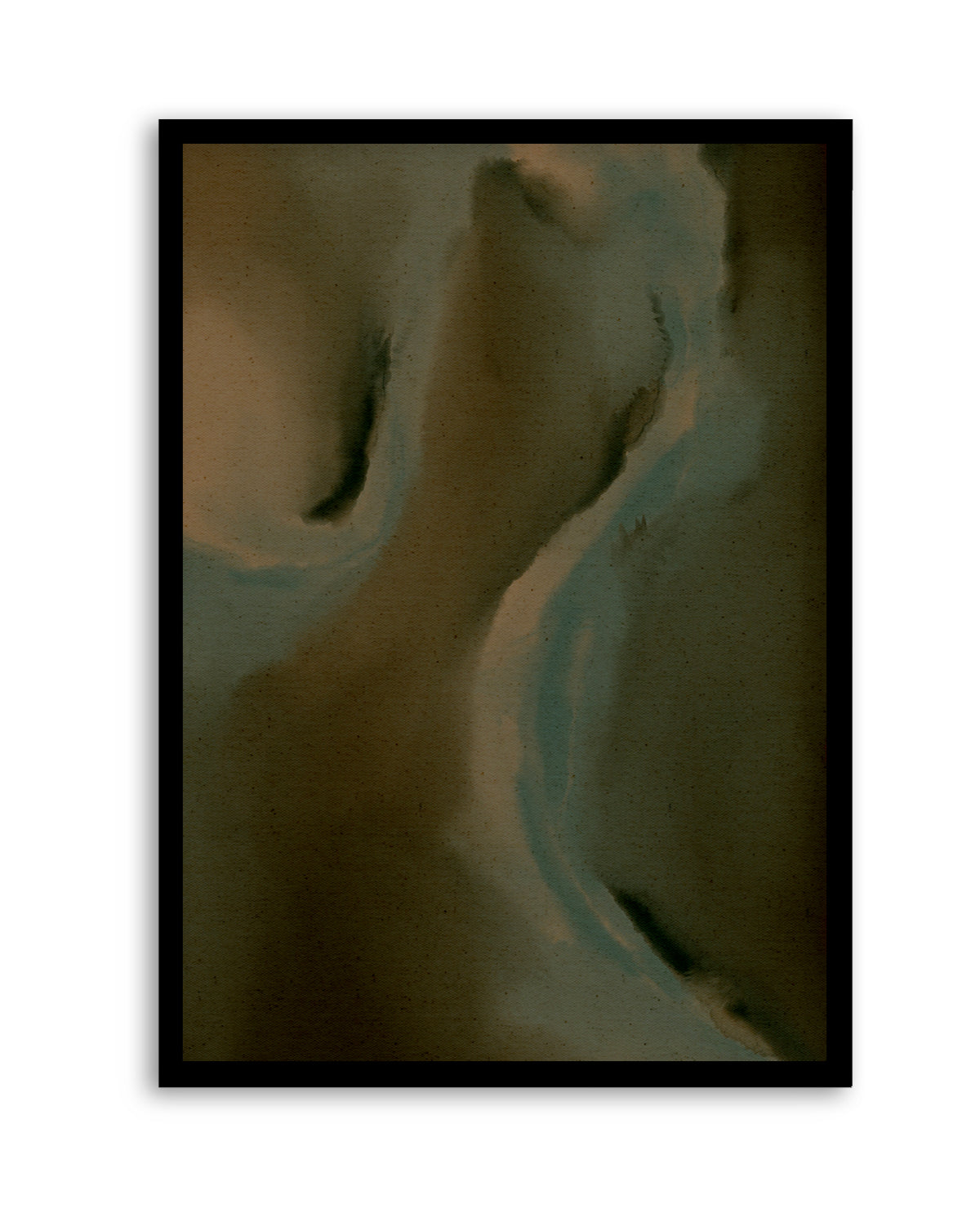 Wet Canvas 17 by Shatha Al Dafai | Art Print