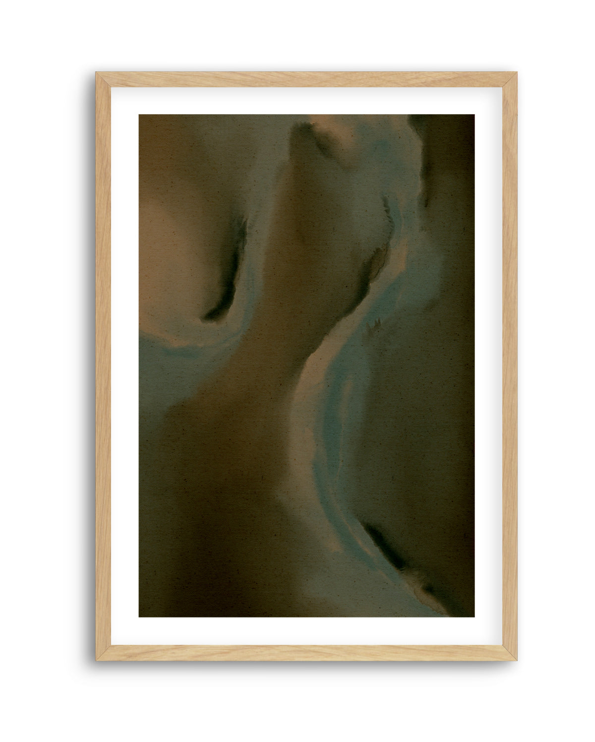 Wet Canvas 17 by Shatha Al Dafai | Art Print