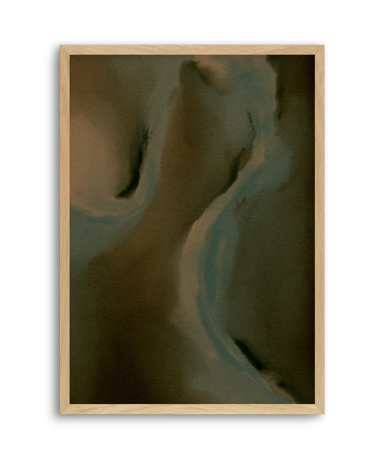 Wet Canvas 17 by Shatha Al Dafai | Art Print