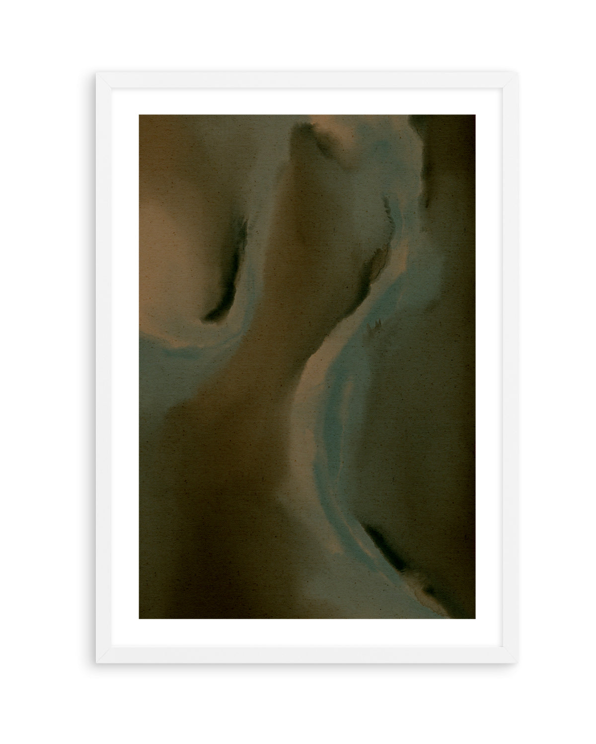 Wet Canvas 17 by Shatha Al Dafai | Art Print