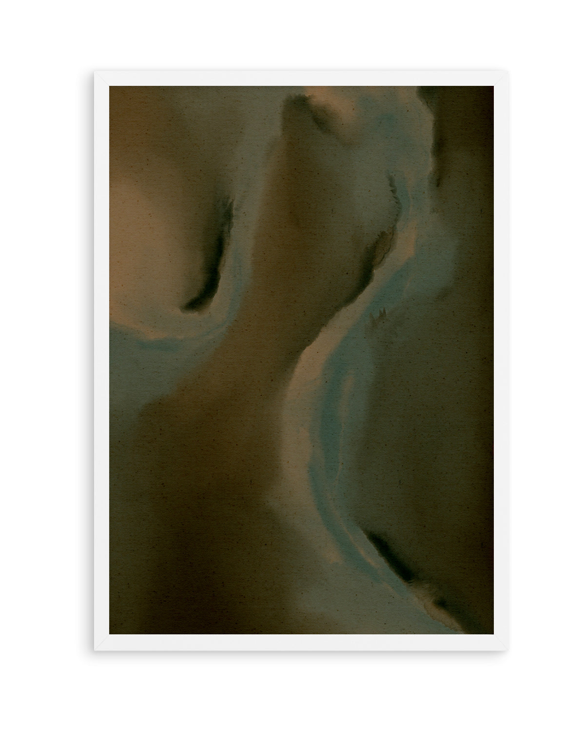 Wet Canvas 17 by Shatha Al Dafai | Art Print