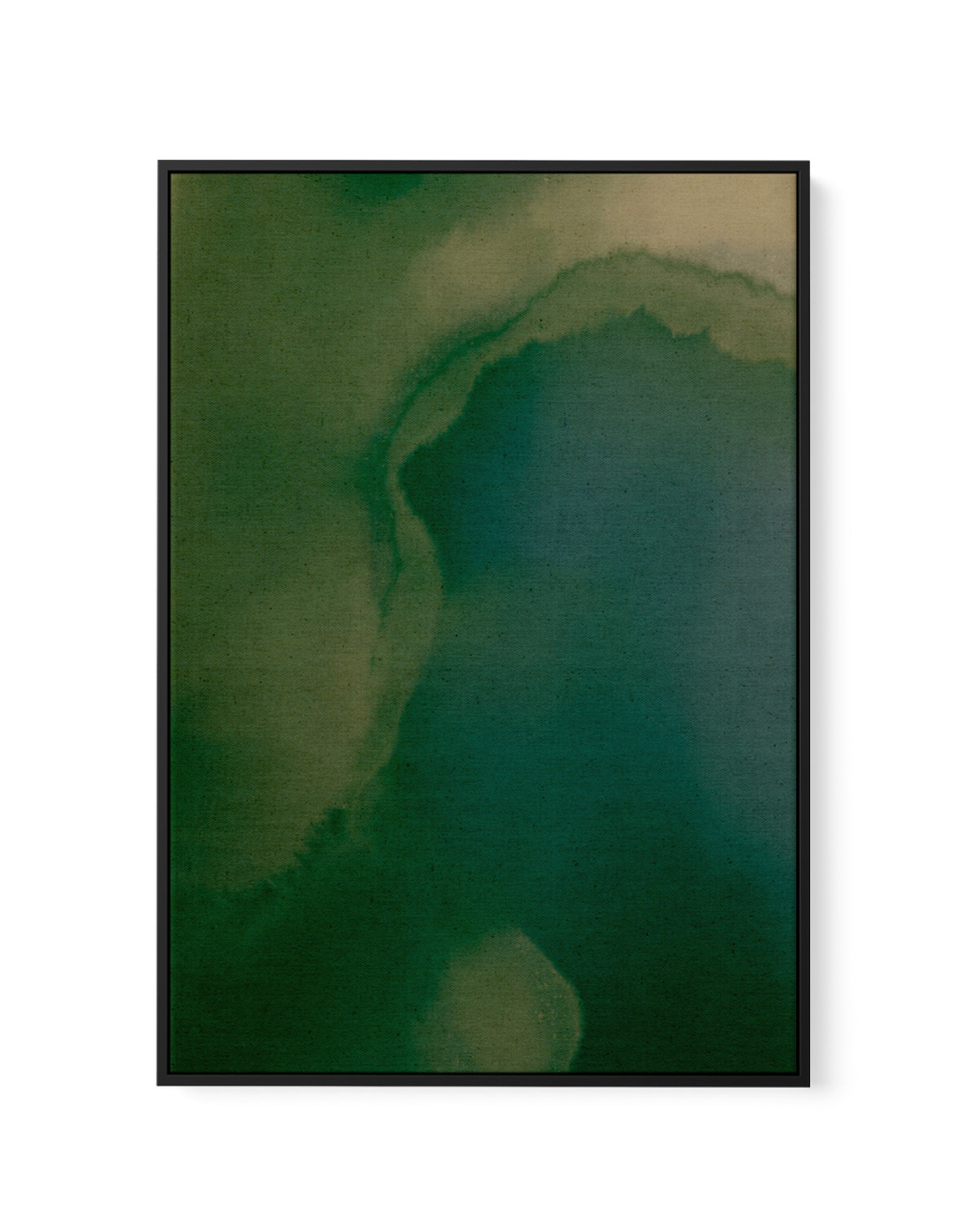 Wet Canvas 18 by Shatha Al Dafai | Framed Canvas Art Print