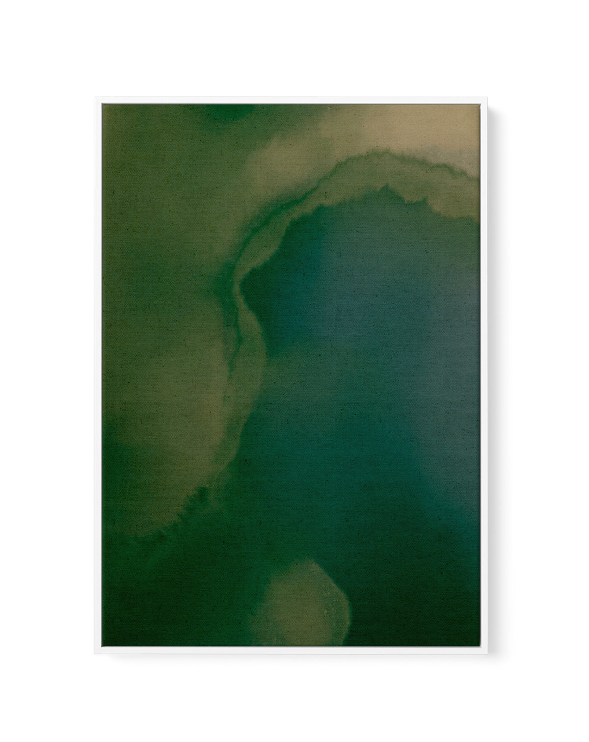 Wet Canvas 18 by Shatha Al Dafai | Framed Canvas Art Print