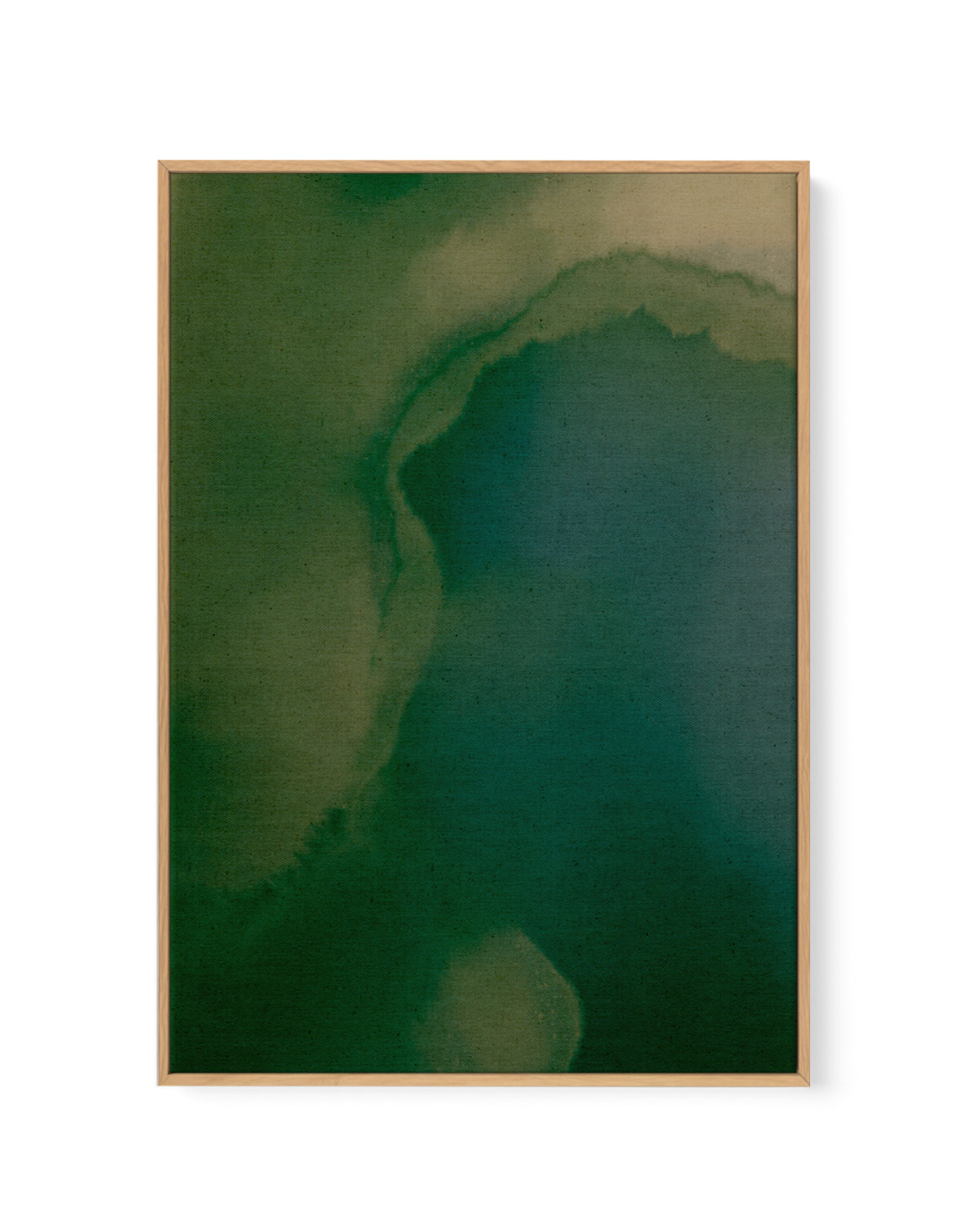 Wet Canvas 18 by Shatha Al Dafai | Framed Canvas Art Print
