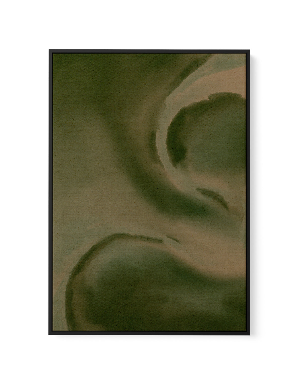 Wet Canvas 19 by Shatha Al Dafai | Framed Canvas Art Print