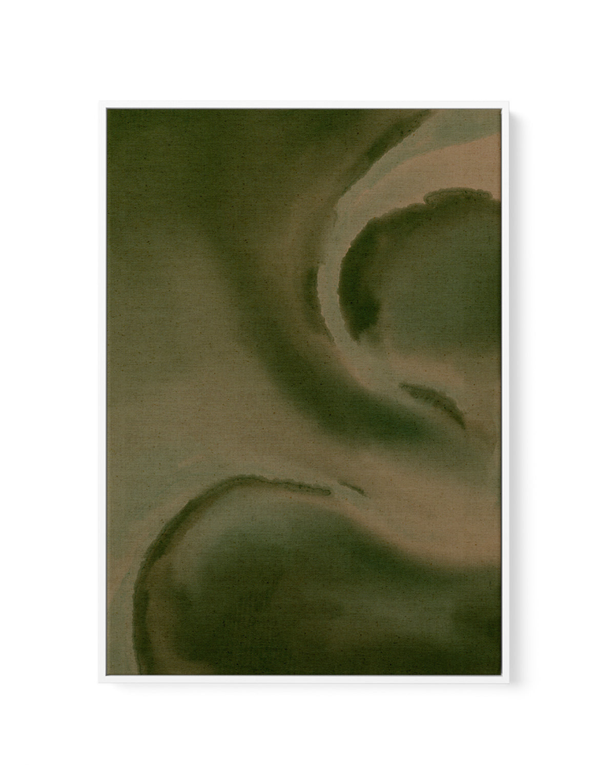 Wet Canvas 19 by Shatha Al Dafai | Framed Canvas Art Print