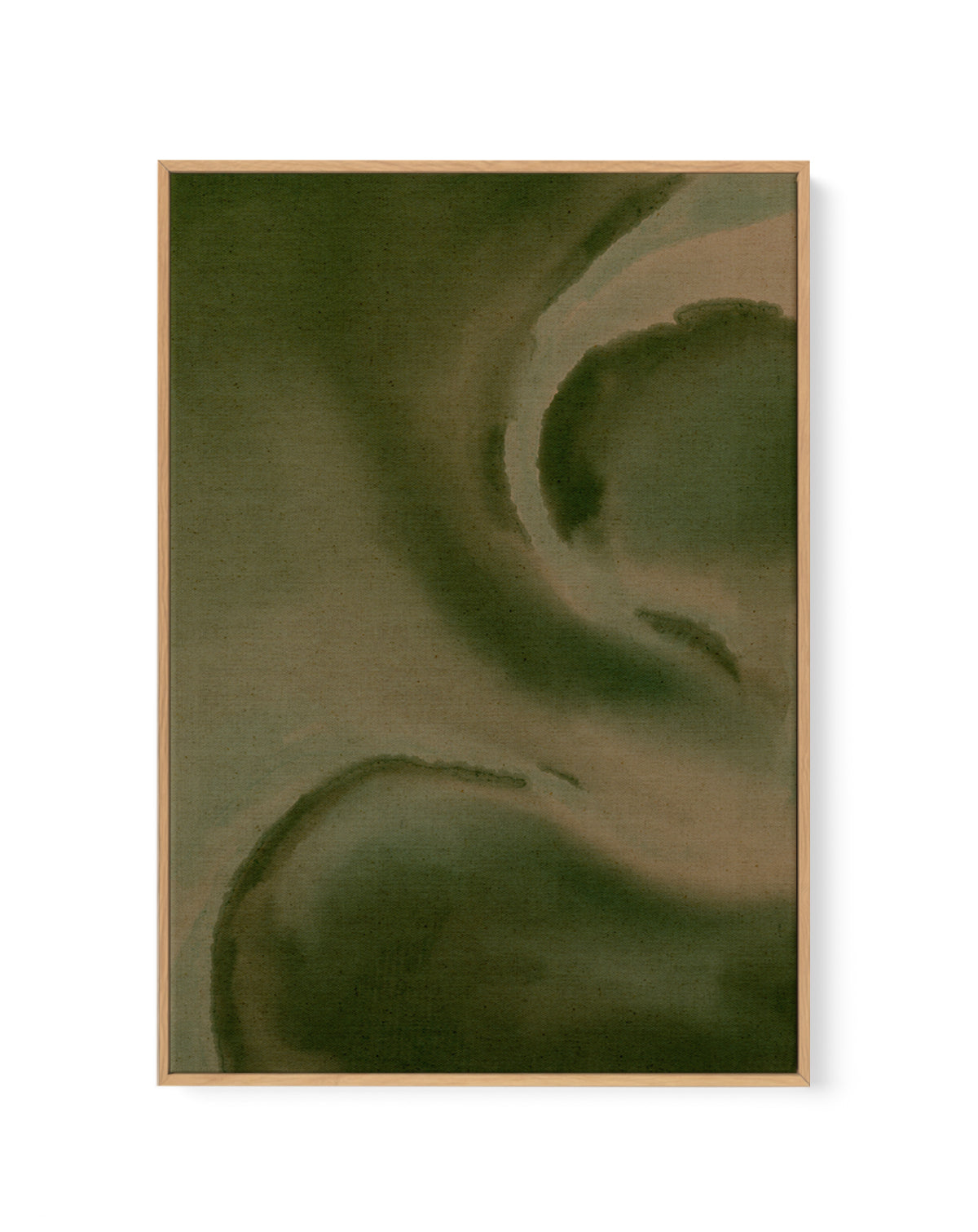 Wet Canvas 19 by Shatha Al Dafai | Framed Canvas Art Print