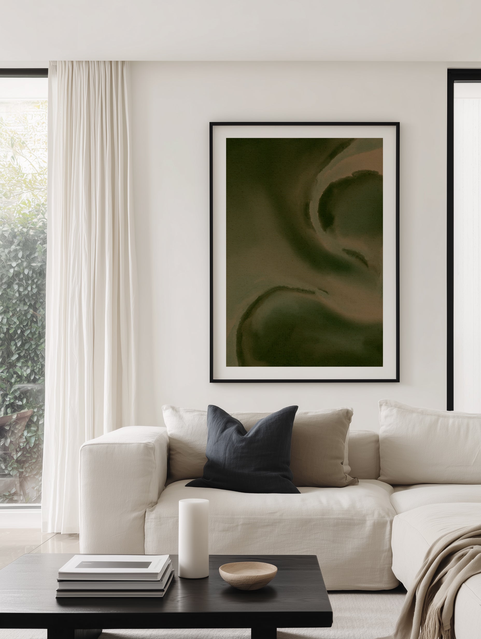 Wet Canvas 19 by Shatha Al Dafai | Art Print