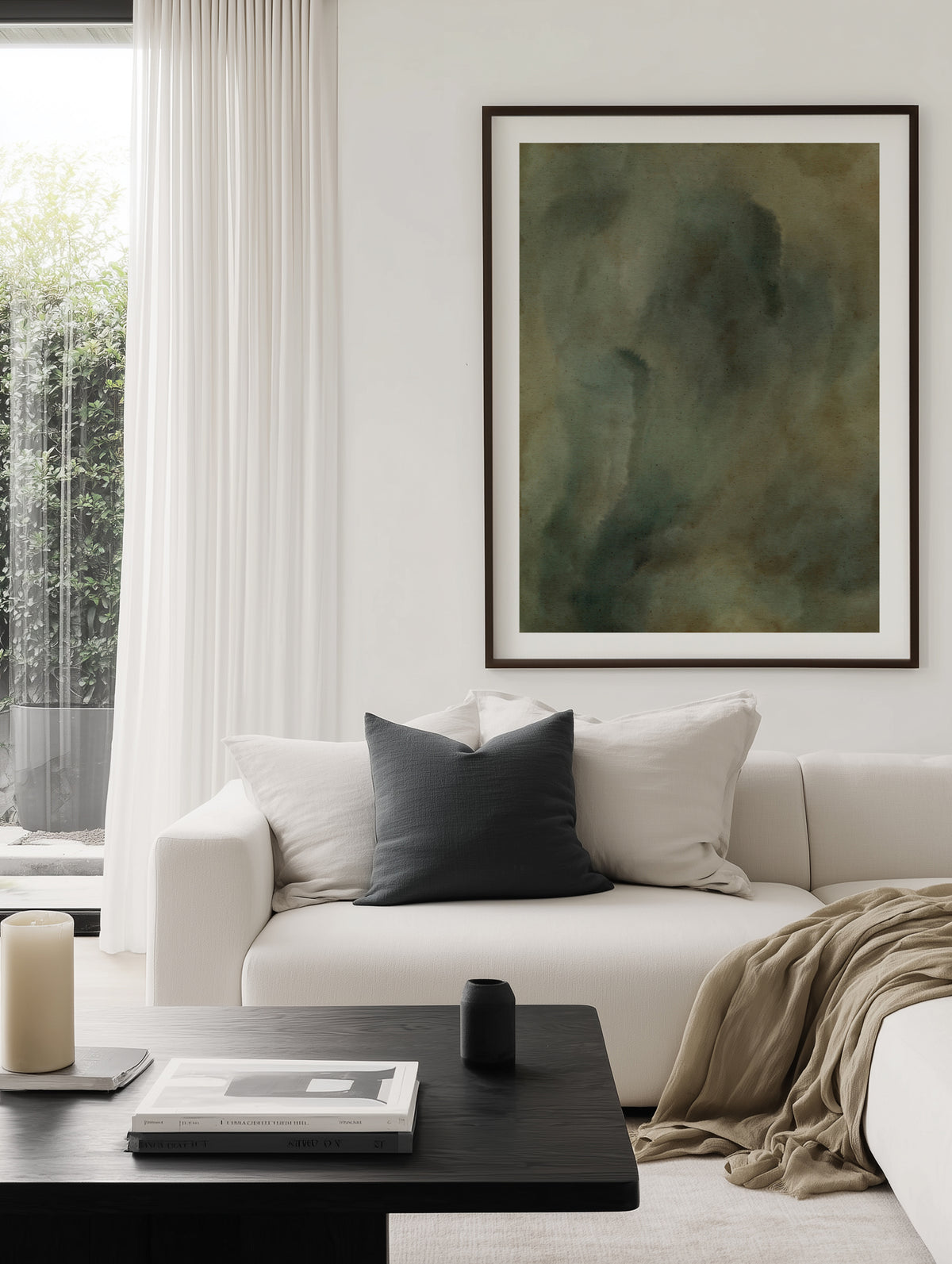 Wet Canvas 2 by Shatha Al Dafai | Art Print