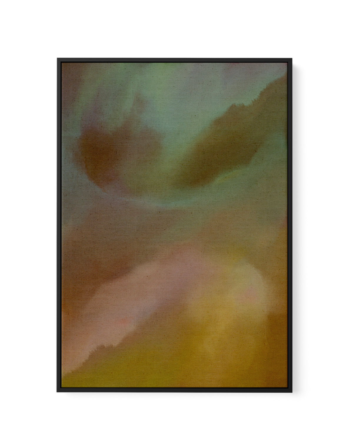 Wet Canvas 20 by Shatha Al Dafai | Framed Canvas Art Print