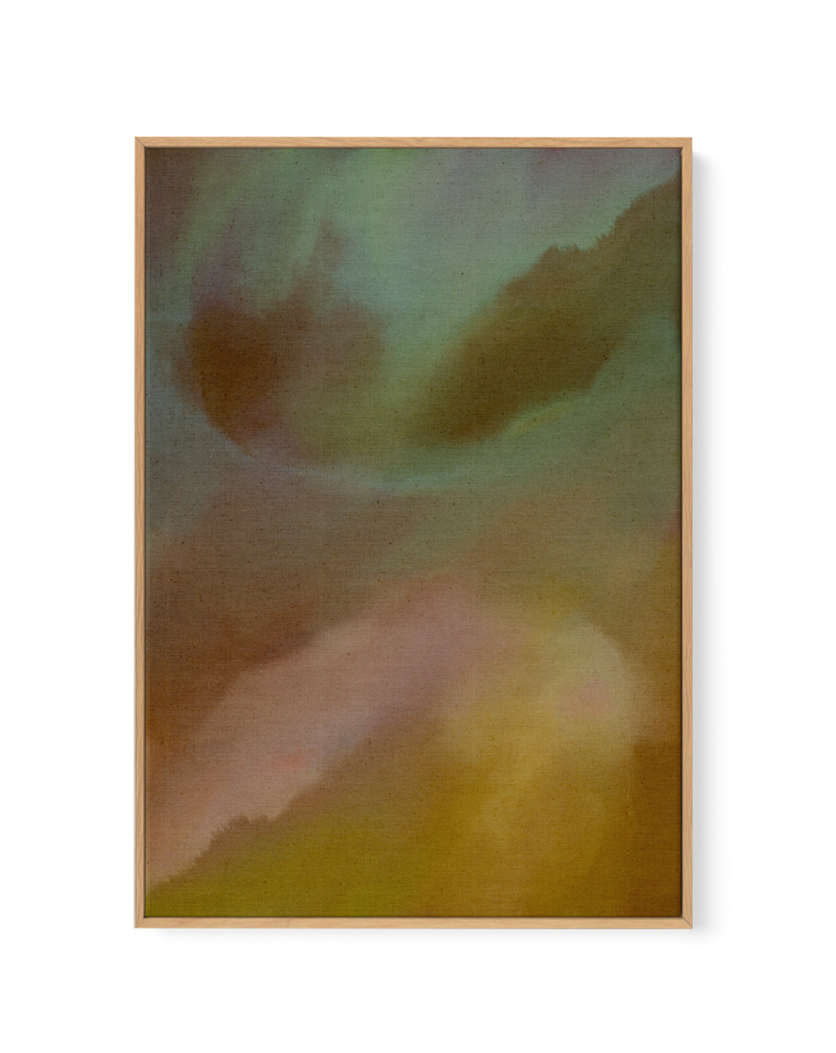 Wet Canvas 20 by Shatha Al Dafai | Framed Canvas Art Print
