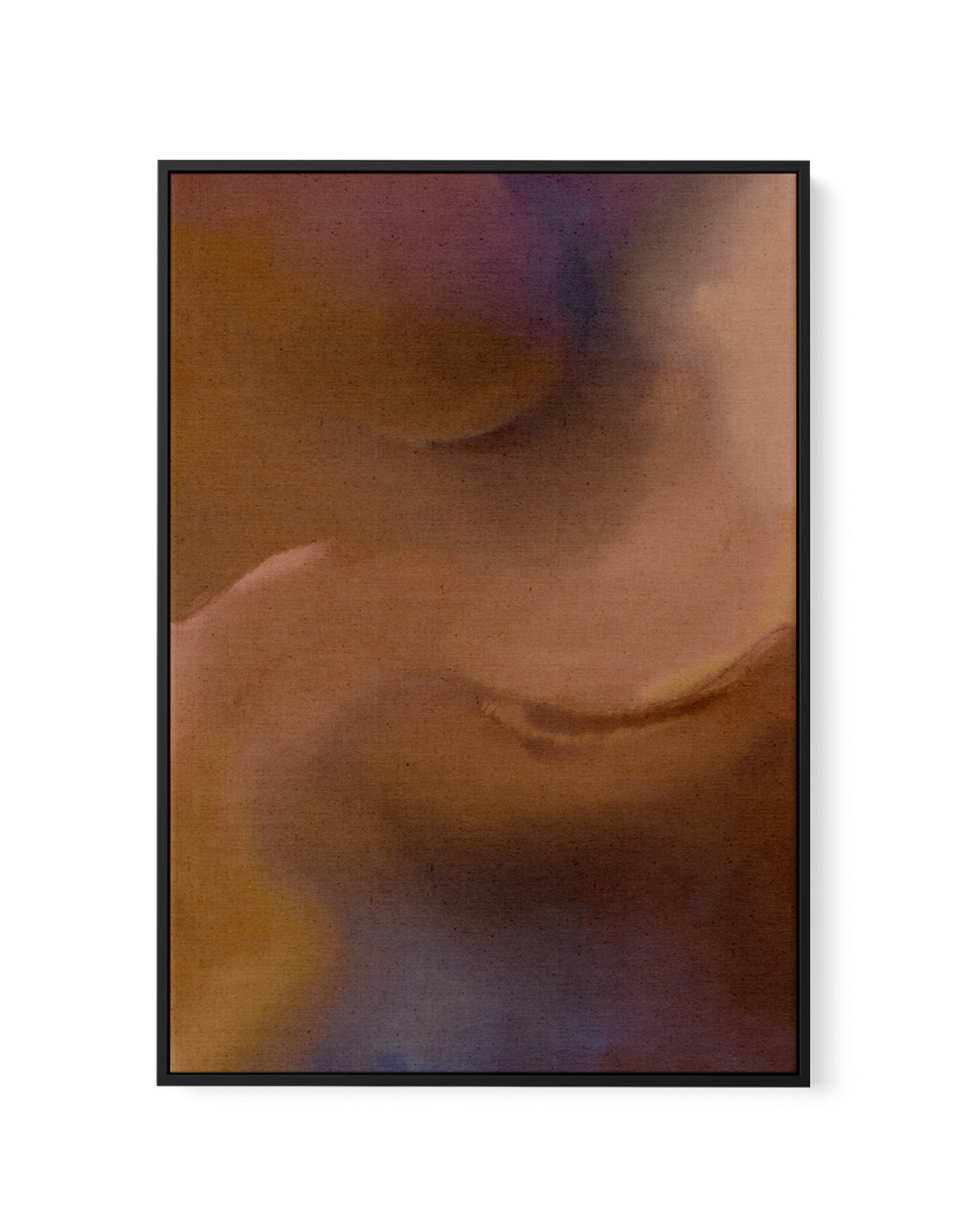 Wet Canvas 21 by Shatha Al Dafai | Framed Canvas Art Print