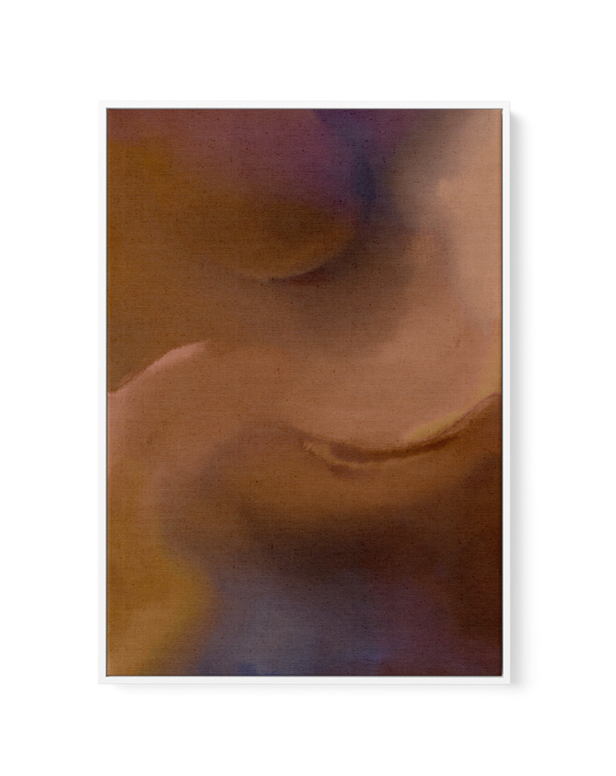 Wet Canvas 21 by Shatha Al Dafai | Framed Canvas Art Print