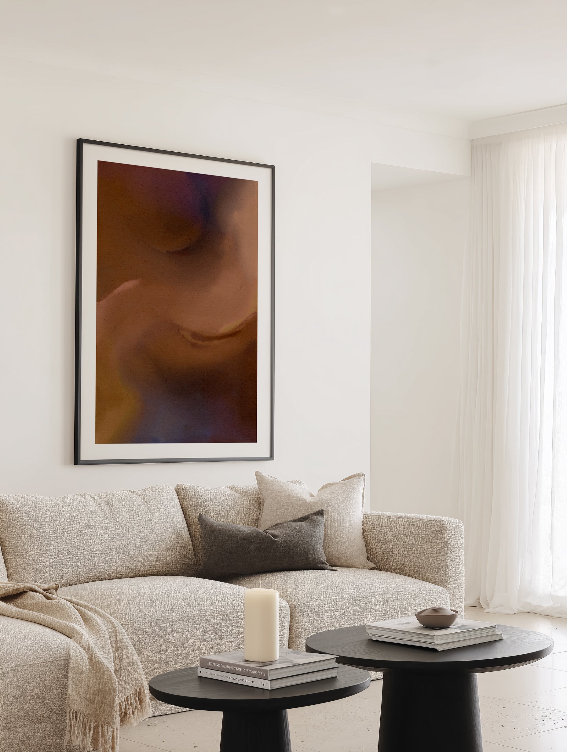 Wet Canvas 21 by Shatha Al Dafai | Art Print