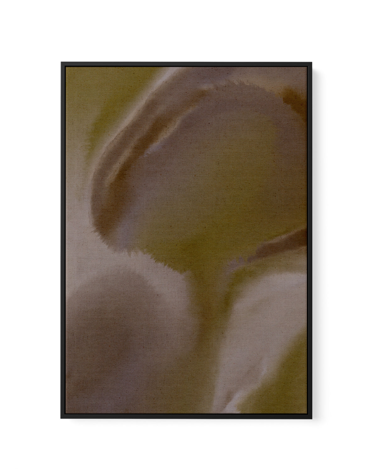 Wet Canvas 22 by Shatha Al Dafai | Framed Canvas Art Print