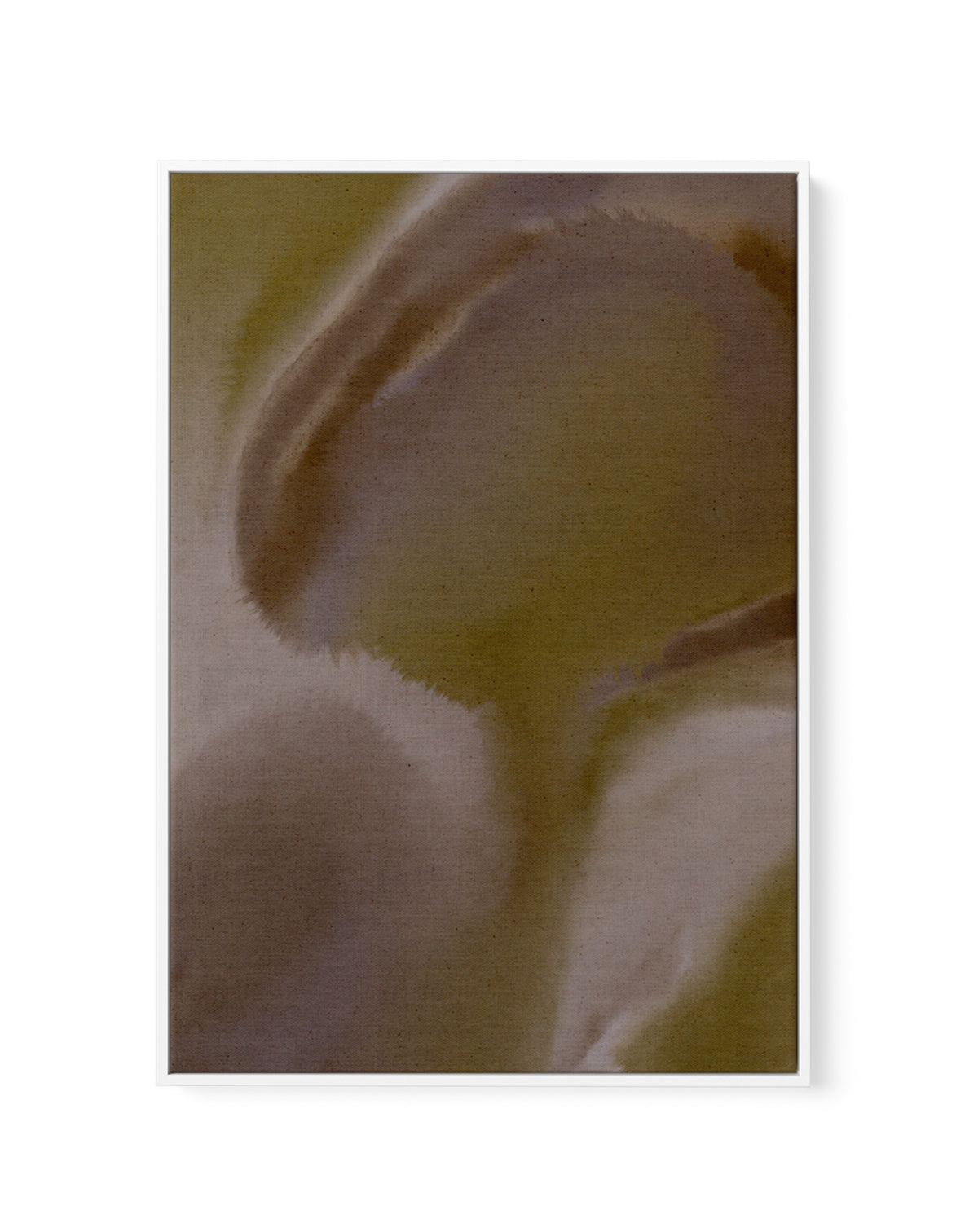 Wet Canvas 22 by Shatha Al Dafai | Framed Canvas Art Print