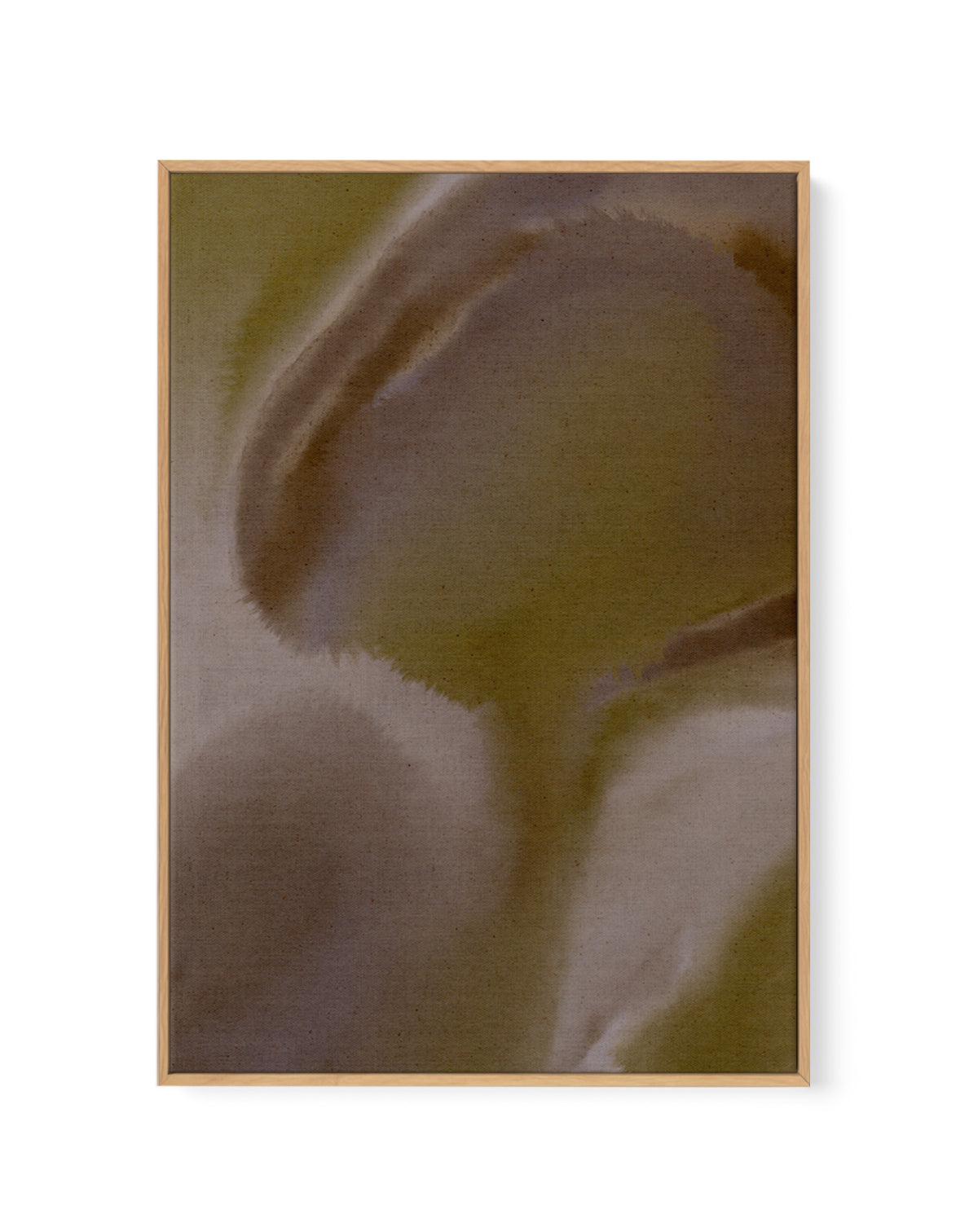 Wet Canvas 22 by Shatha Al Dafai | Framed Canvas Art Print