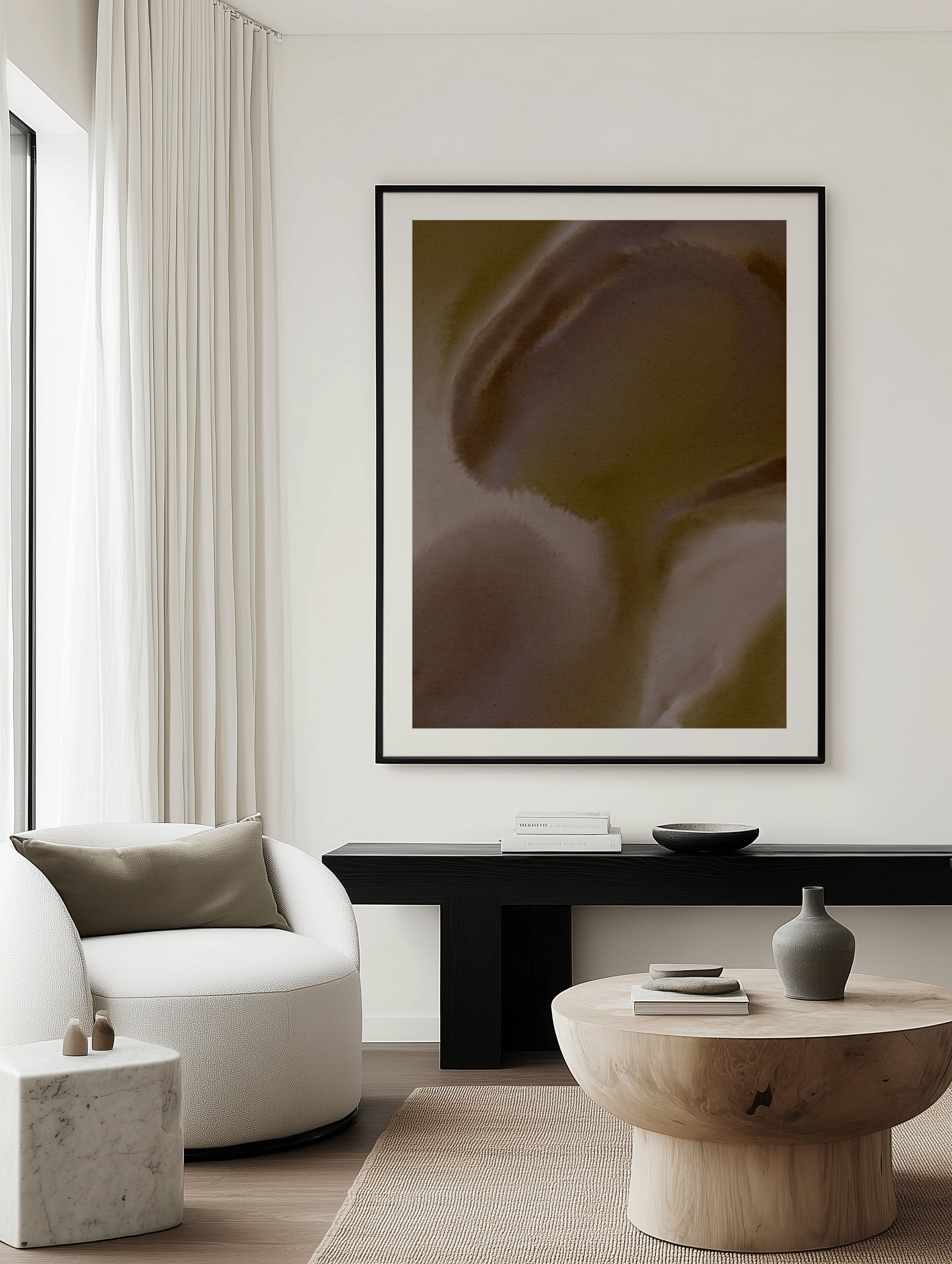 Wet Canvas 22 by Shatha Al Dafai | Art Print