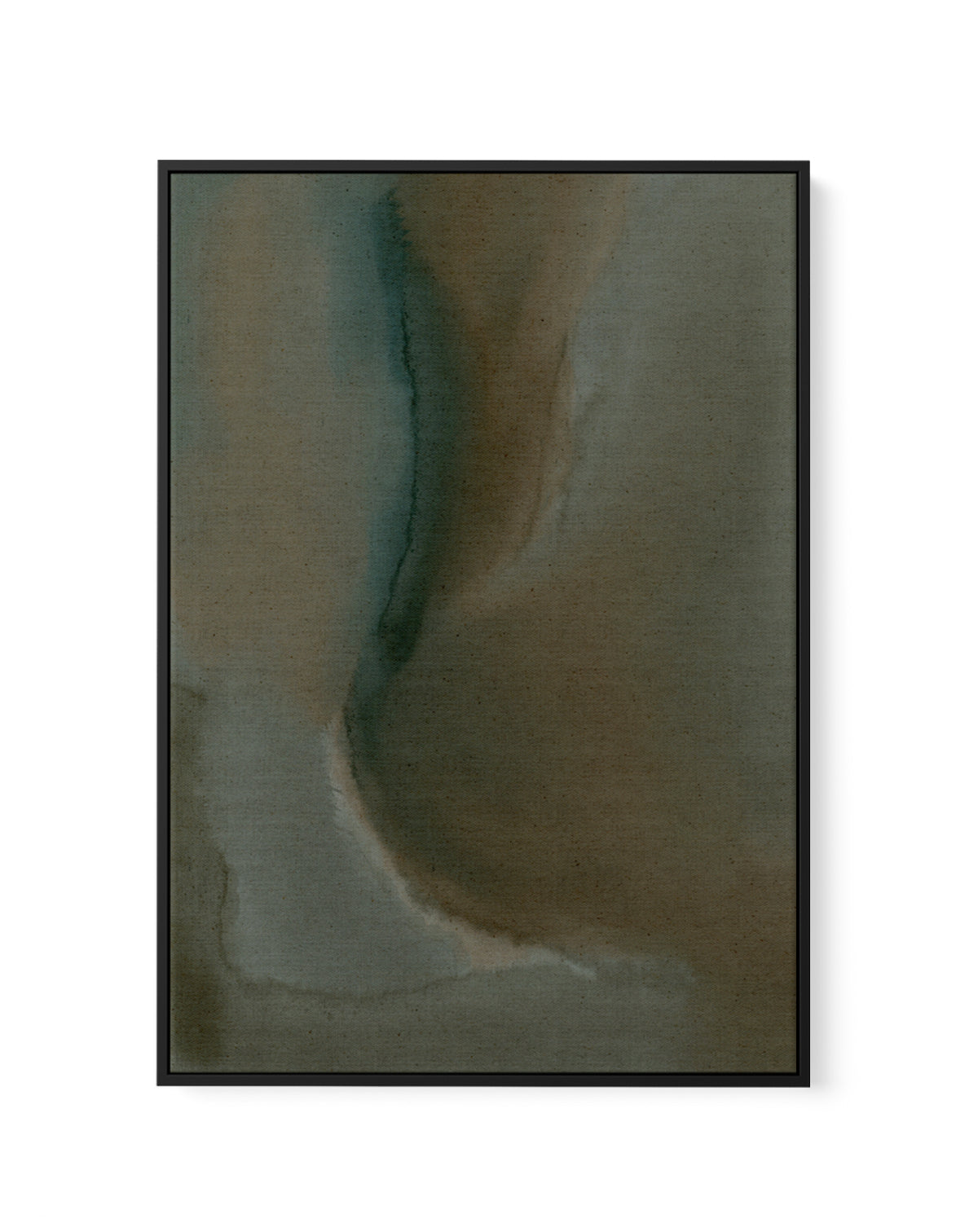 Wet Canvas 23 by Shatha Al Dafai | Framed Canvas Art Print