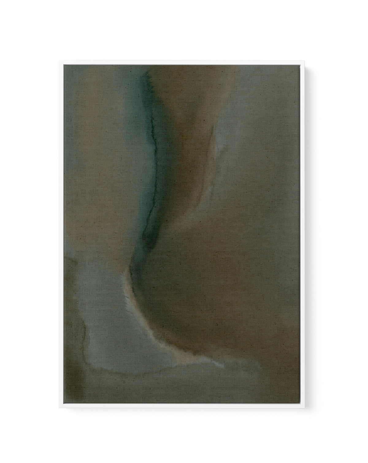 Wet Canvas 23 by Shatha Al Dafai | Framed Canvas Art Print