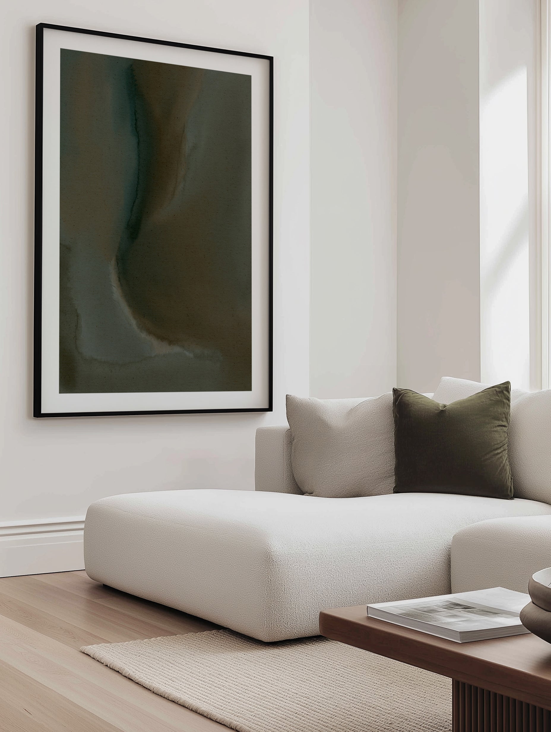 Wet Canvas 23 by Shatha Al Dafai | Art Print
