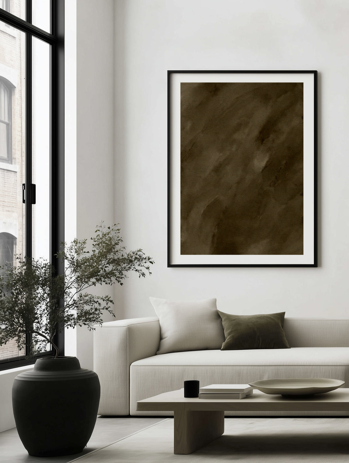 Wet Canvas 4 by Shatha Al Dafai | Art Print