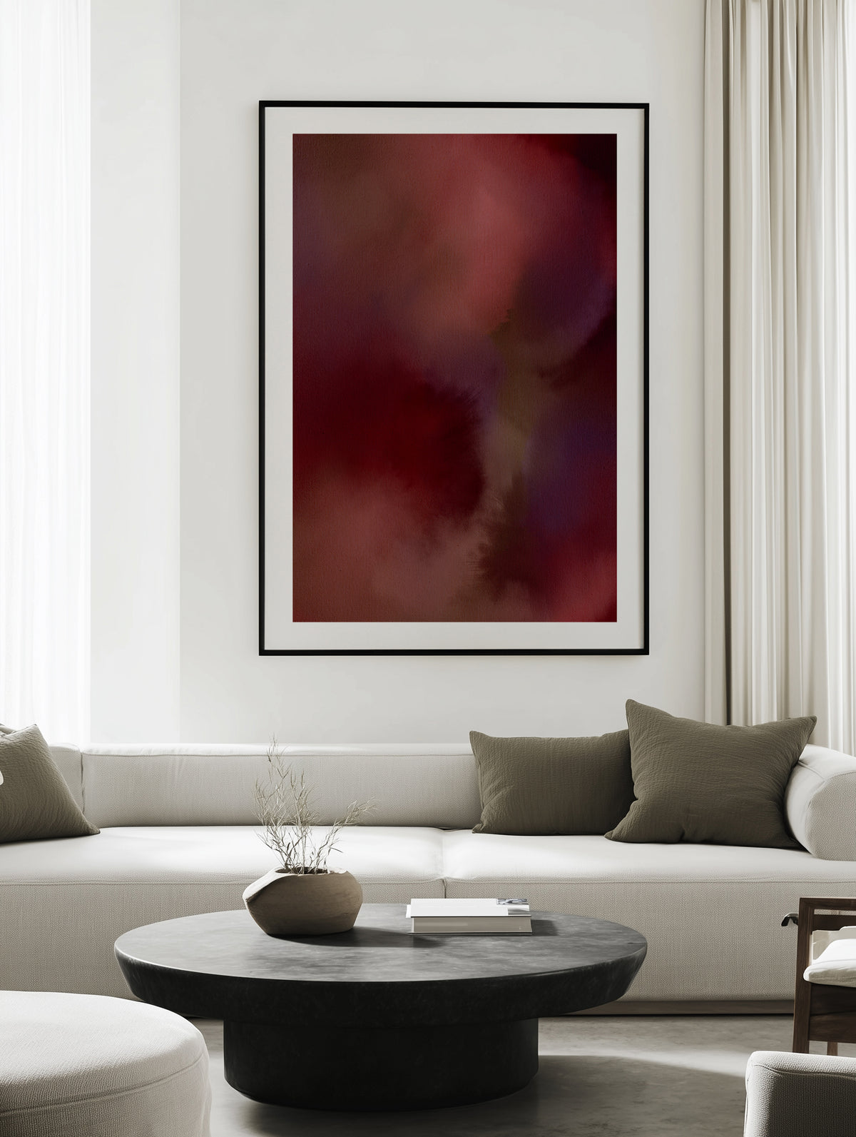 Wet Canvas 5 by Shatha Al Dafai | Art Print