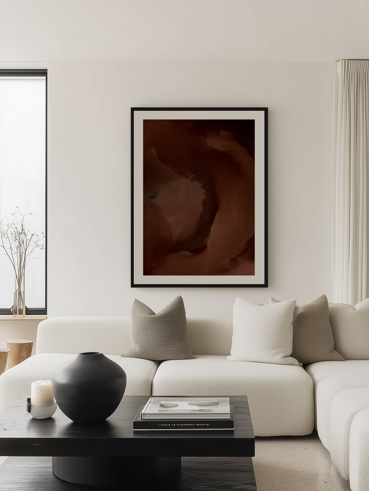 Wet Canvas 6 by Shatha Al Dafai | Art Print