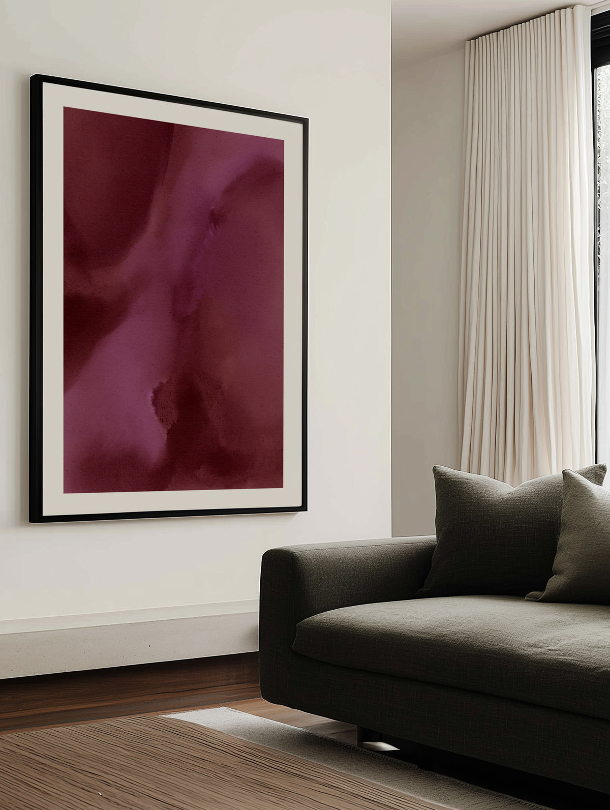 Wet Canvas 7 by Shatha Al Dafai | Art Print