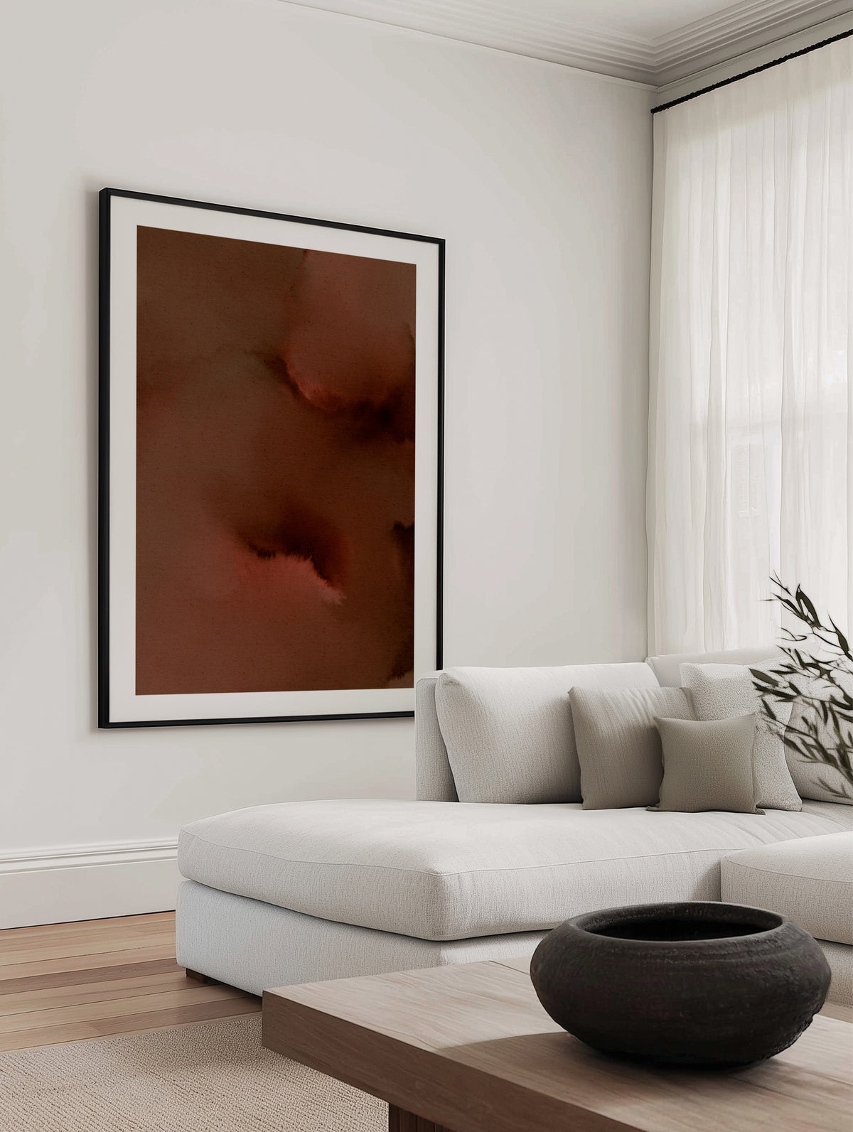 Wet Canvas 8 by Shatha Al Dafai | Art Print