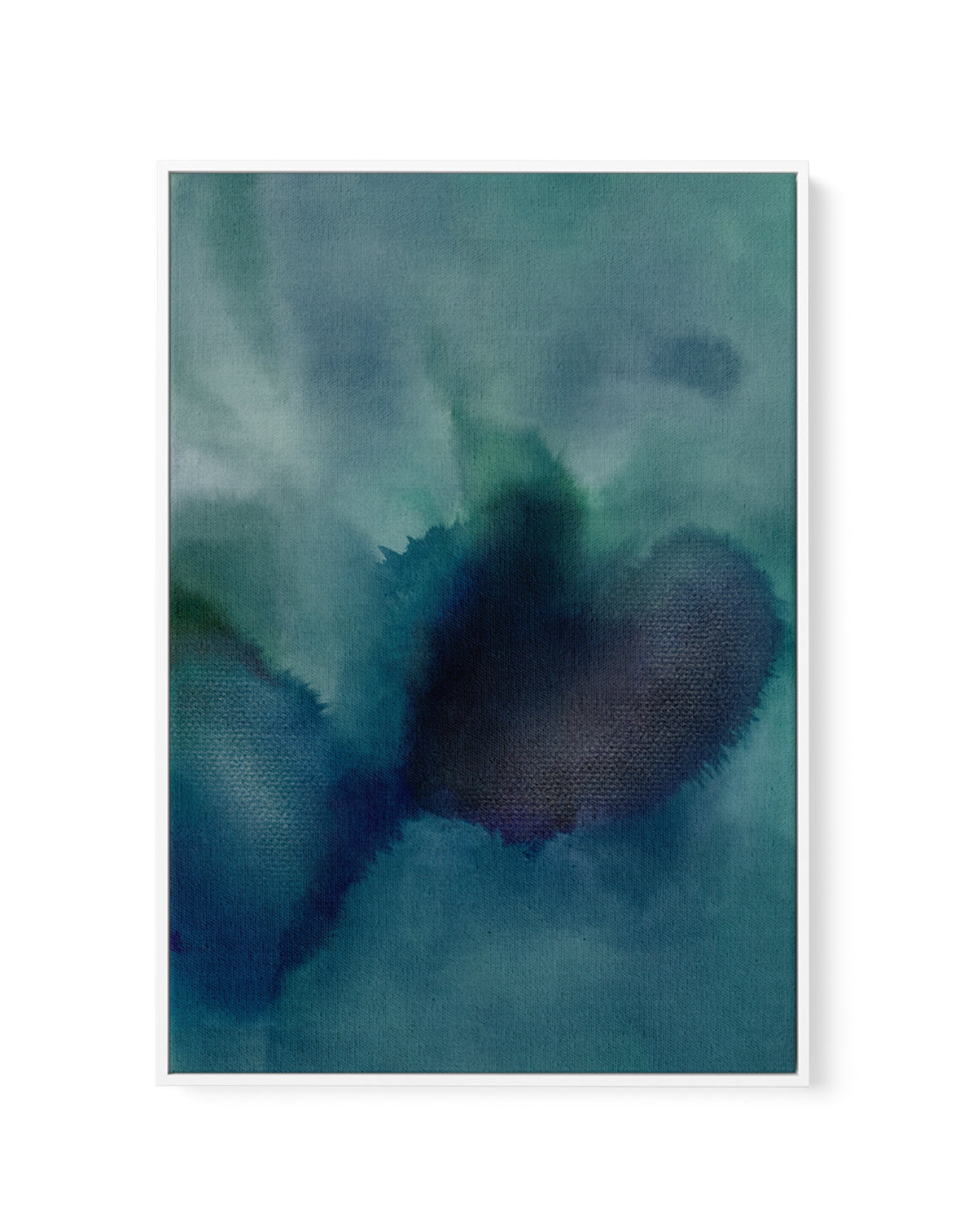 Wet Canvas 9 by Shatha Al Dafai | Framed Canvas Art Print