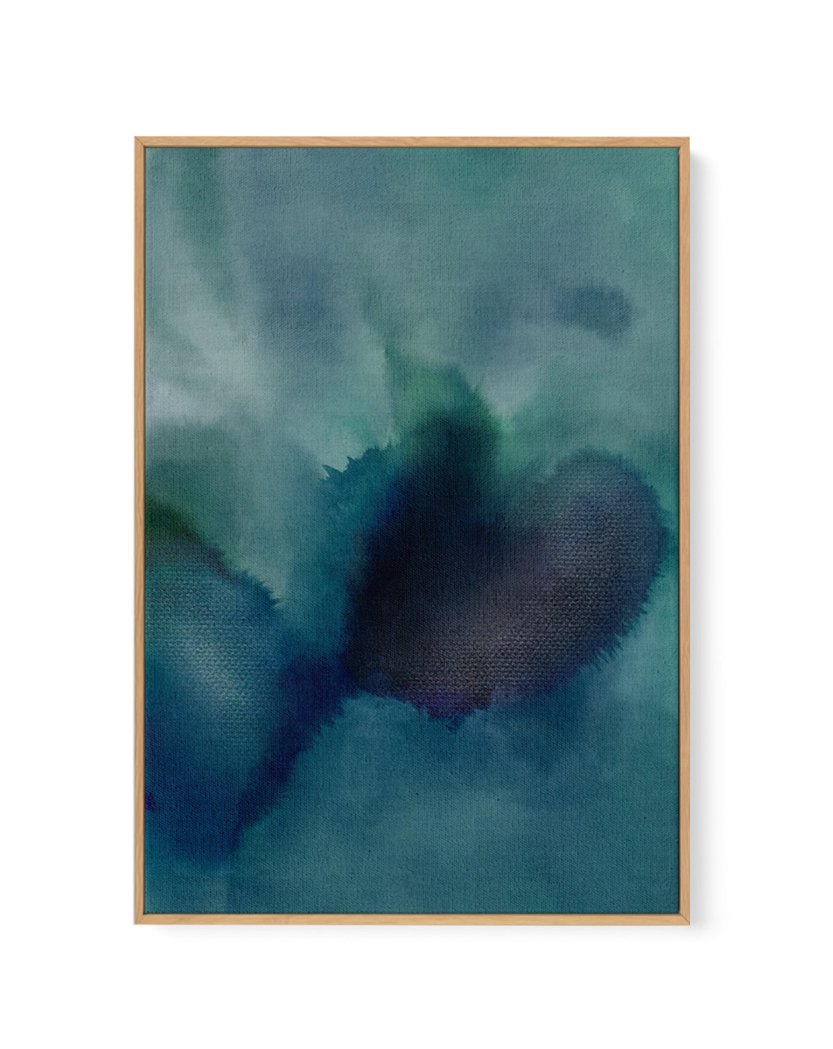 Wet Canvas 9 by Shatha Al Dafai | Framed Canvas Art Print
