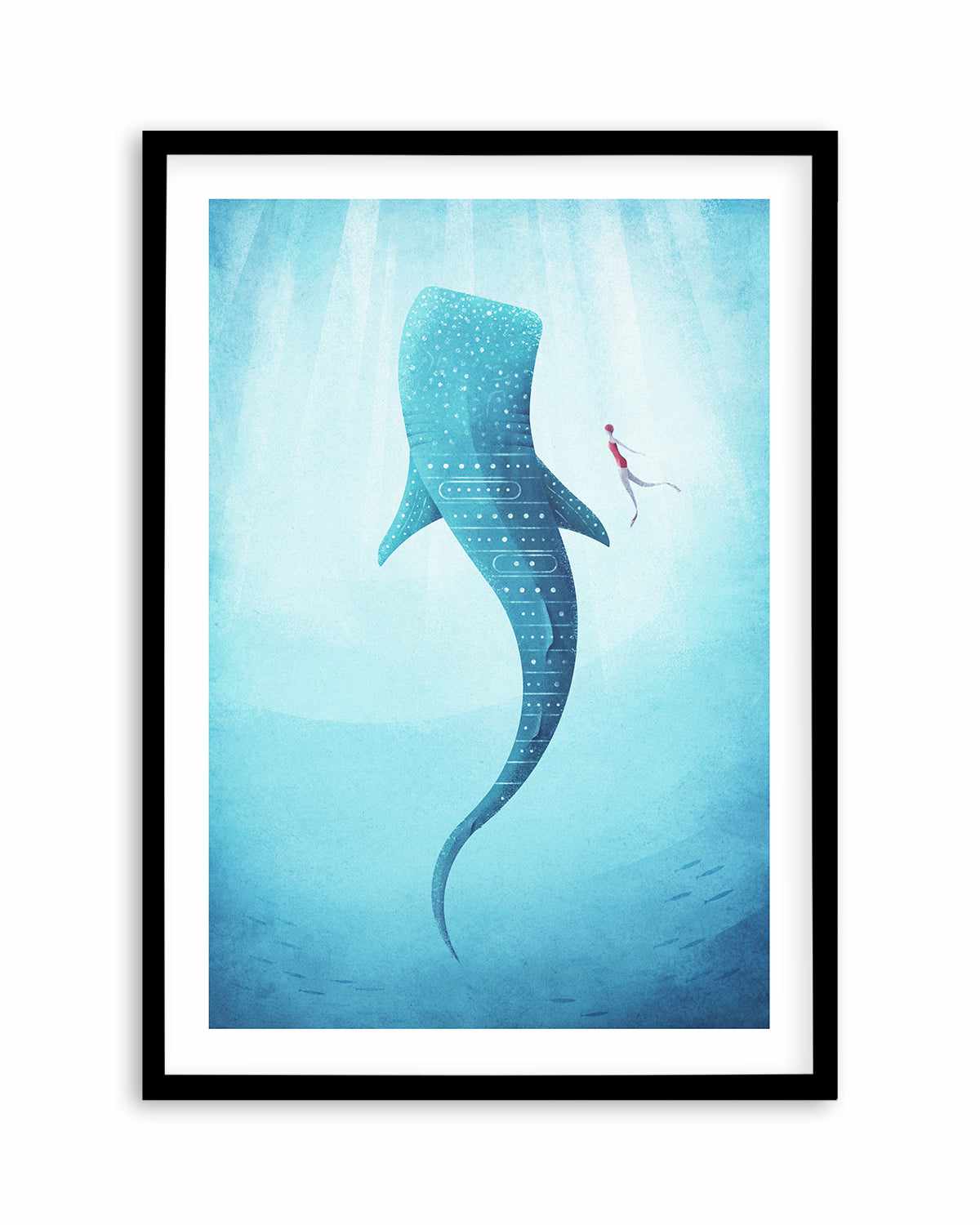 Whale Shark by Henry Rivers Art Print