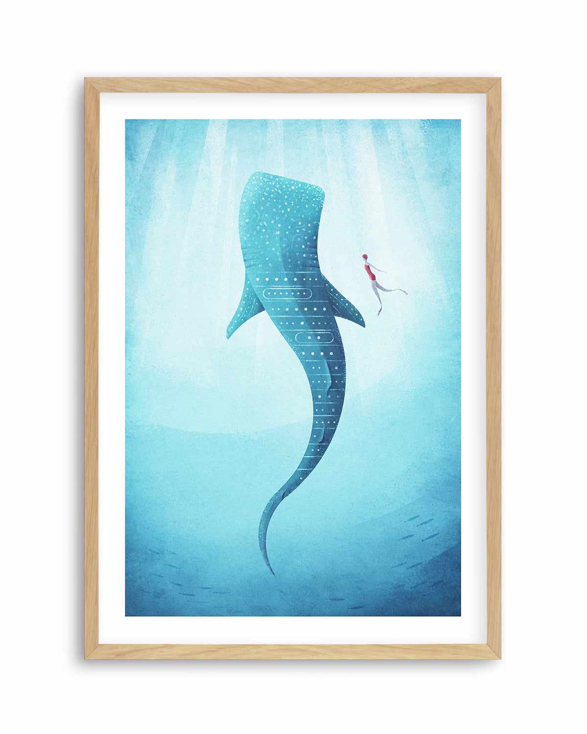 Whale Shark by Henry Rivers Art Print