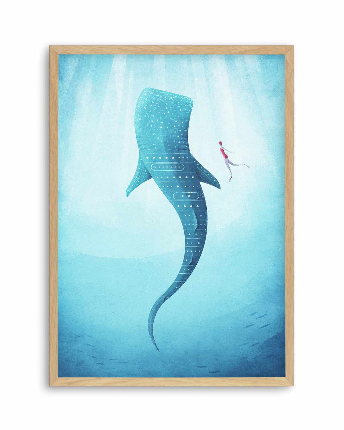 Whale Shark by Henry Rivers Art Print