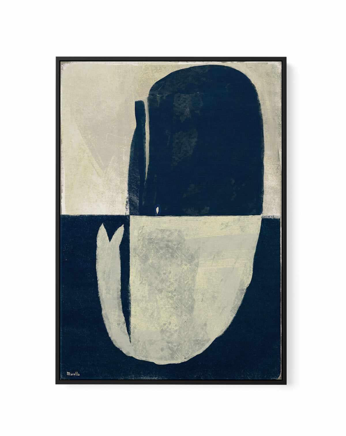 Whale by Marco Marella | Framed Canvas Art Print from Olive et Oriel where you can shop wallpaper and artworks online