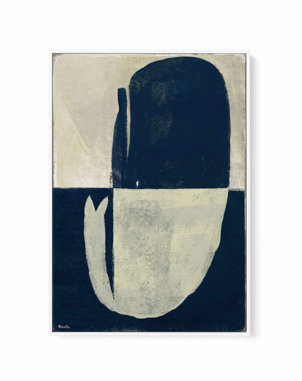 Whale by Marco Marella | Framed Canvas Art Print from Olive et Oriel where you can shop wallpaper and artworks online