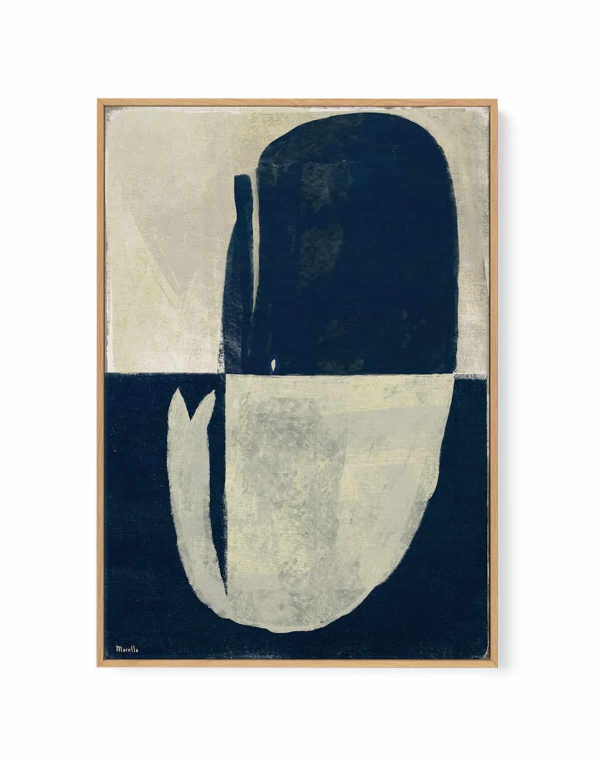 Whale by Marco Marella | Framed Canvas Art Print from Olive et Oriel where you can shop wallpaper and artworks online