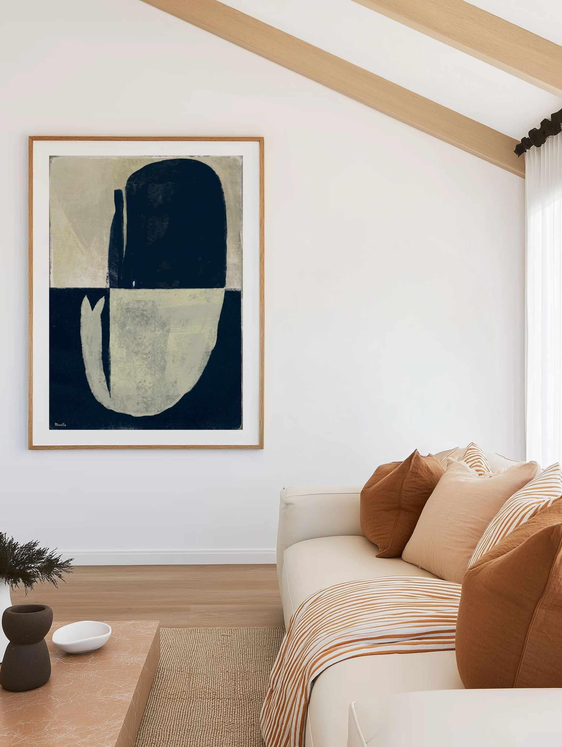 Whale by Marco Marella | Art Print from Olive et Oriel where you can shop wallpaper and artworks online