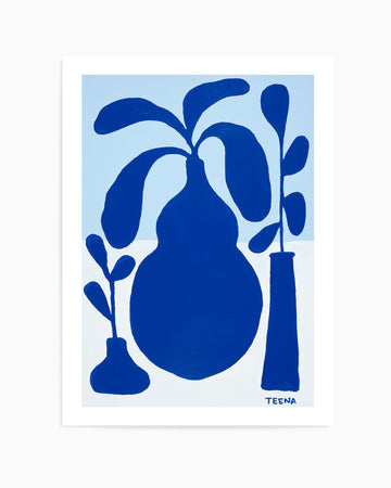 What A Pleasure by Teena Zerefos | Art Print from Olive et Oriel where you can shop wallpaper and artworks online
